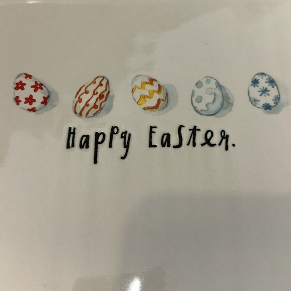 Rae Dunn artisan collection by magenta. Happy Easter casserole dish. - Picture 2 of 4